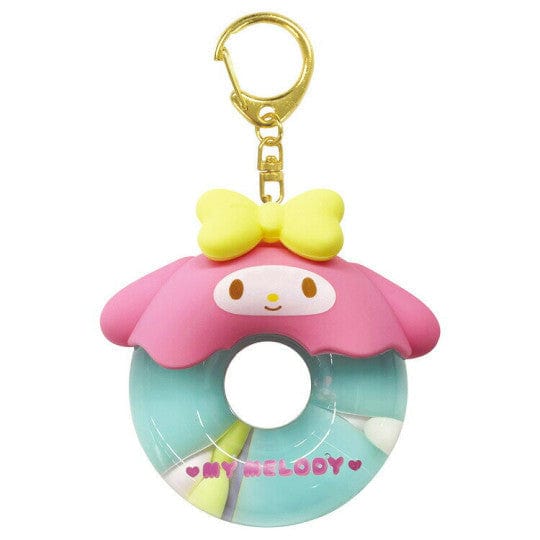 My Melody Shaka Shaka Melon Donut Keychain
