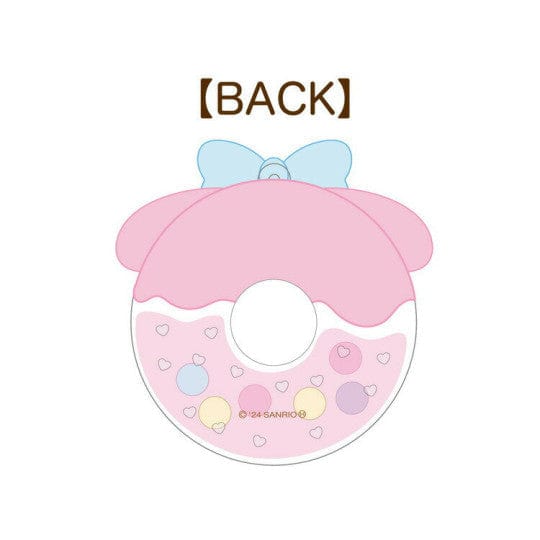 My Melody Shaka Shaka Strawberry Donut Keychain