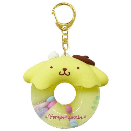 Pompompurin Shaka Shaka Banana Donut Keychain