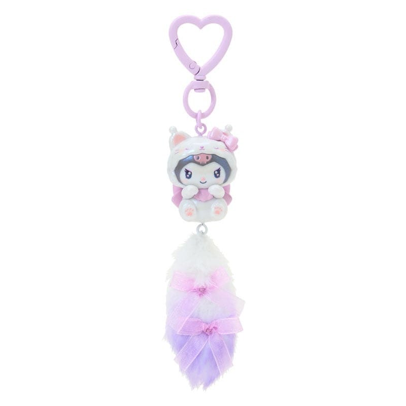Kuromi Kitten Bow Keychain