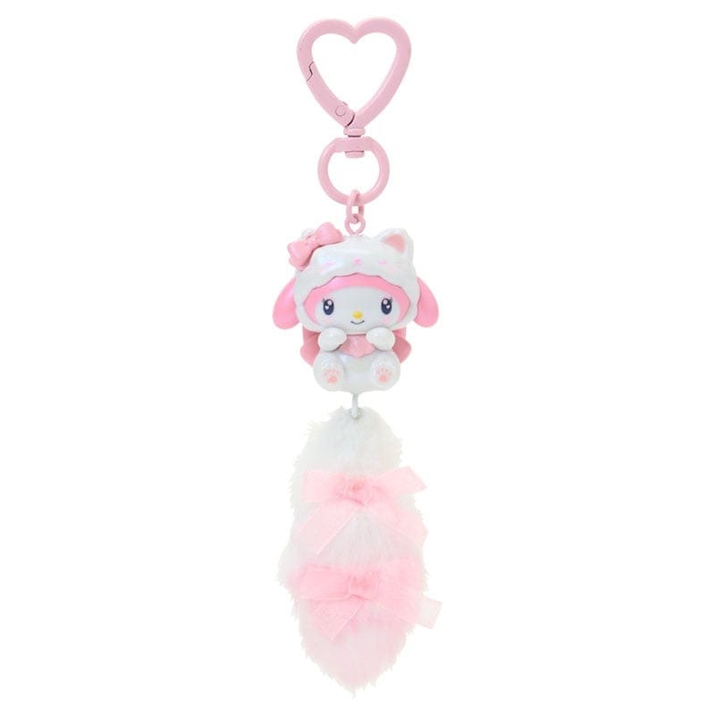 My Melody Kitten Bow Keychain