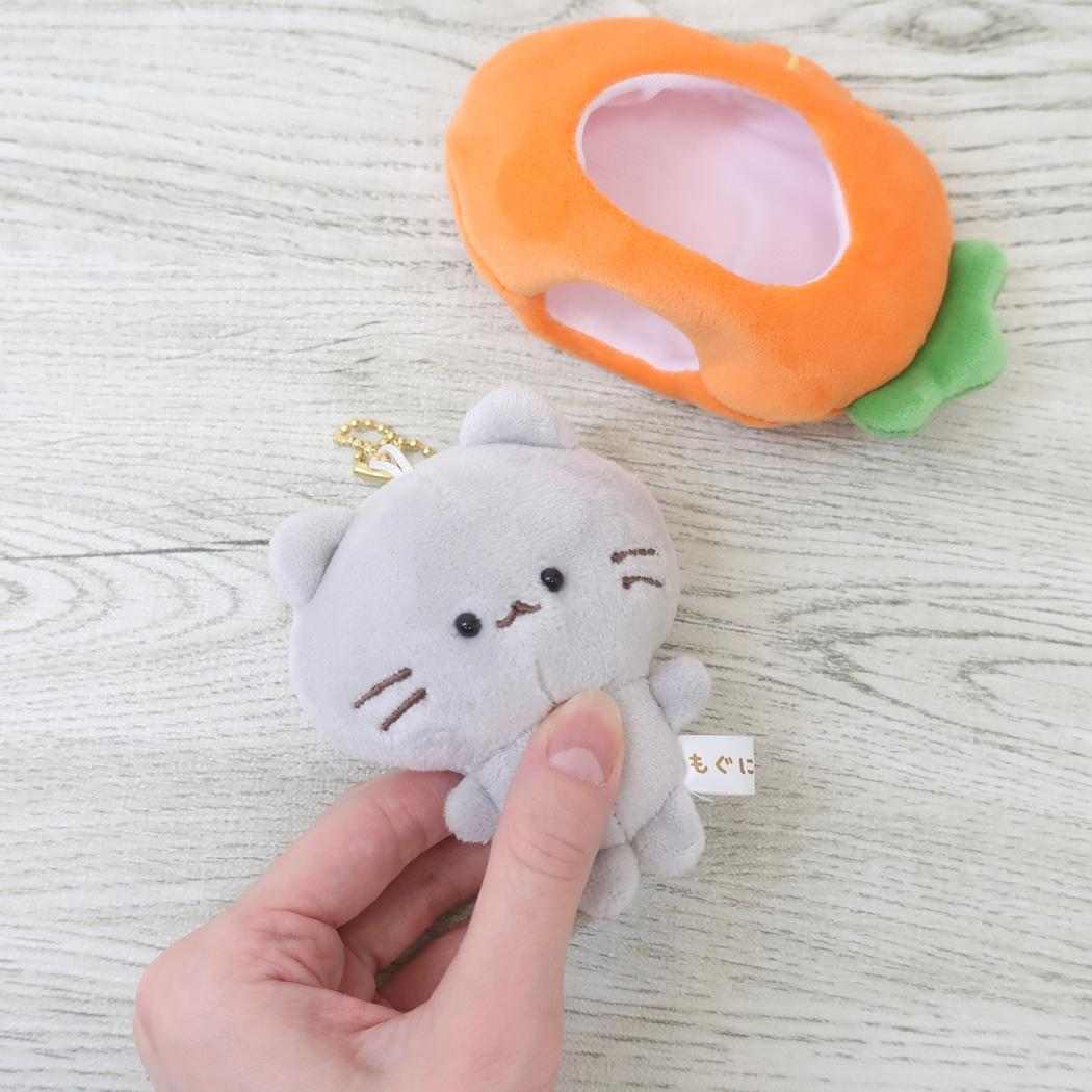 Cat Sesame Keychain
