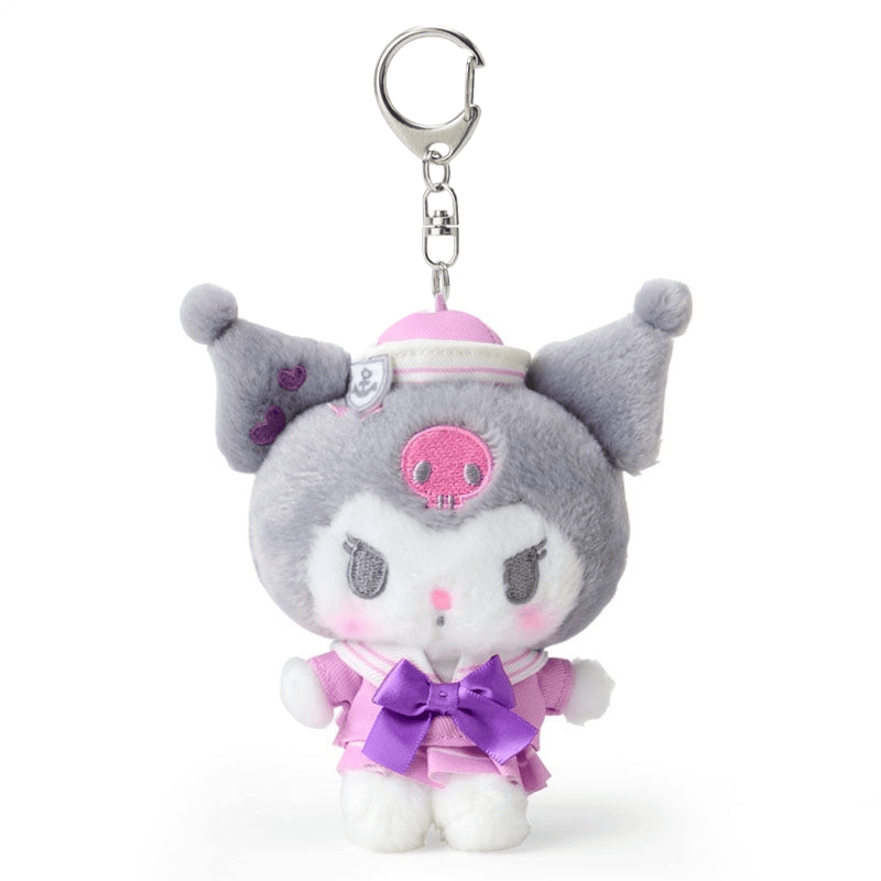 Kuromi Sanrio Sailor Collection Plush Keychain