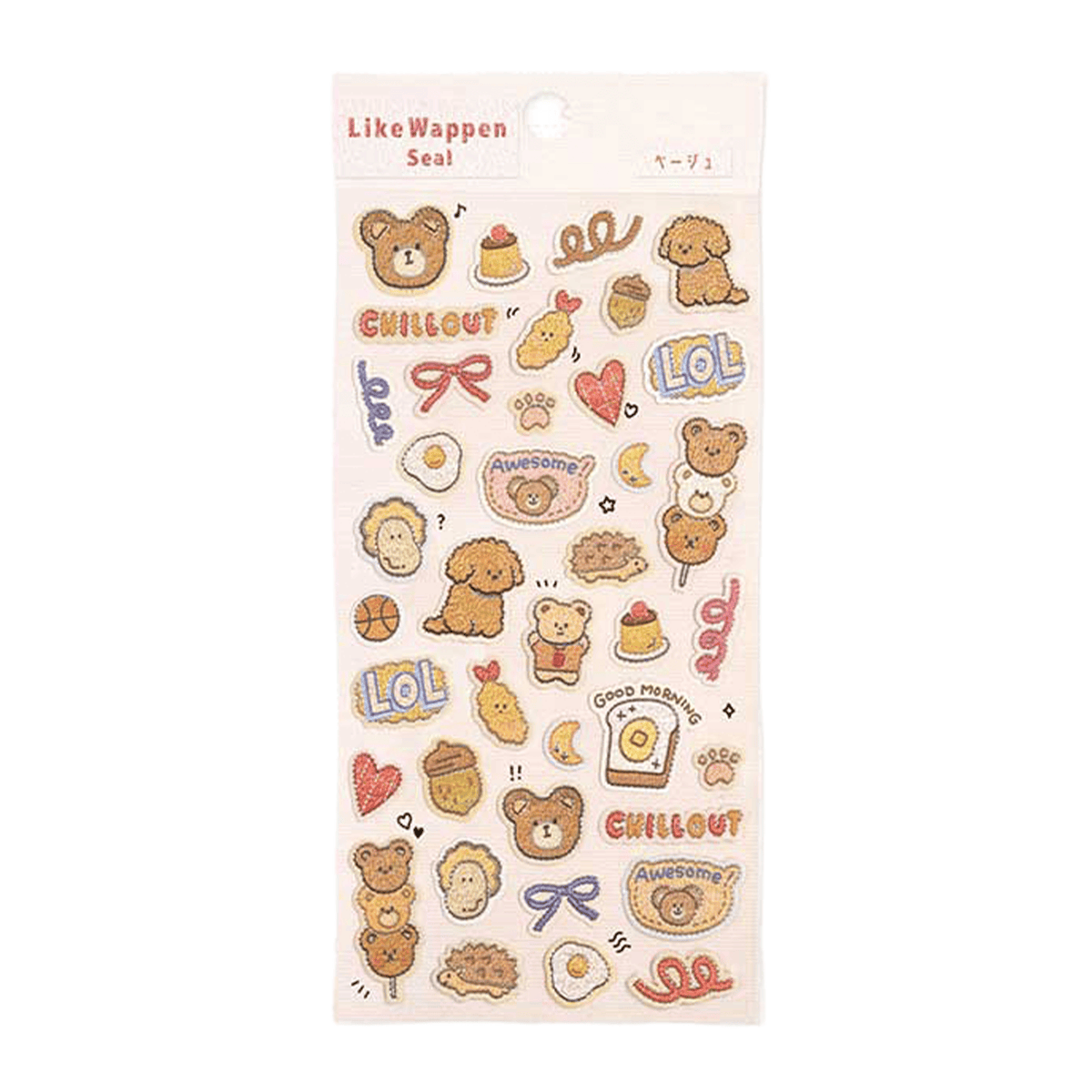 Like Wappen Seal Embroidery Sticker