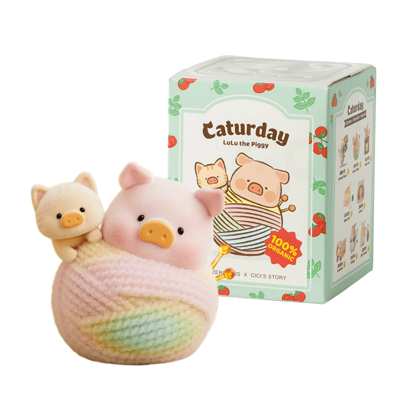 Lulu The Piggy Caturday Figure Blind Box