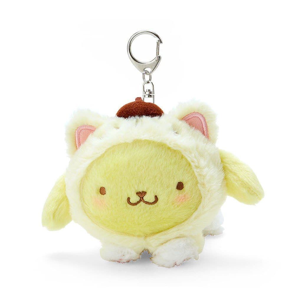 Pompompurin Cat Plush Keychain (Cuddly Kitten Collection)