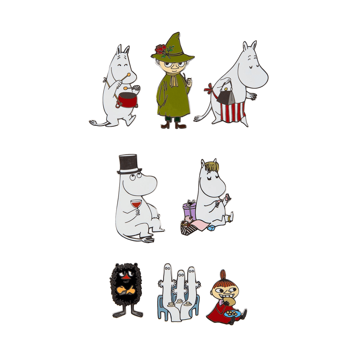 Moomin and Friends Pins Blind Box