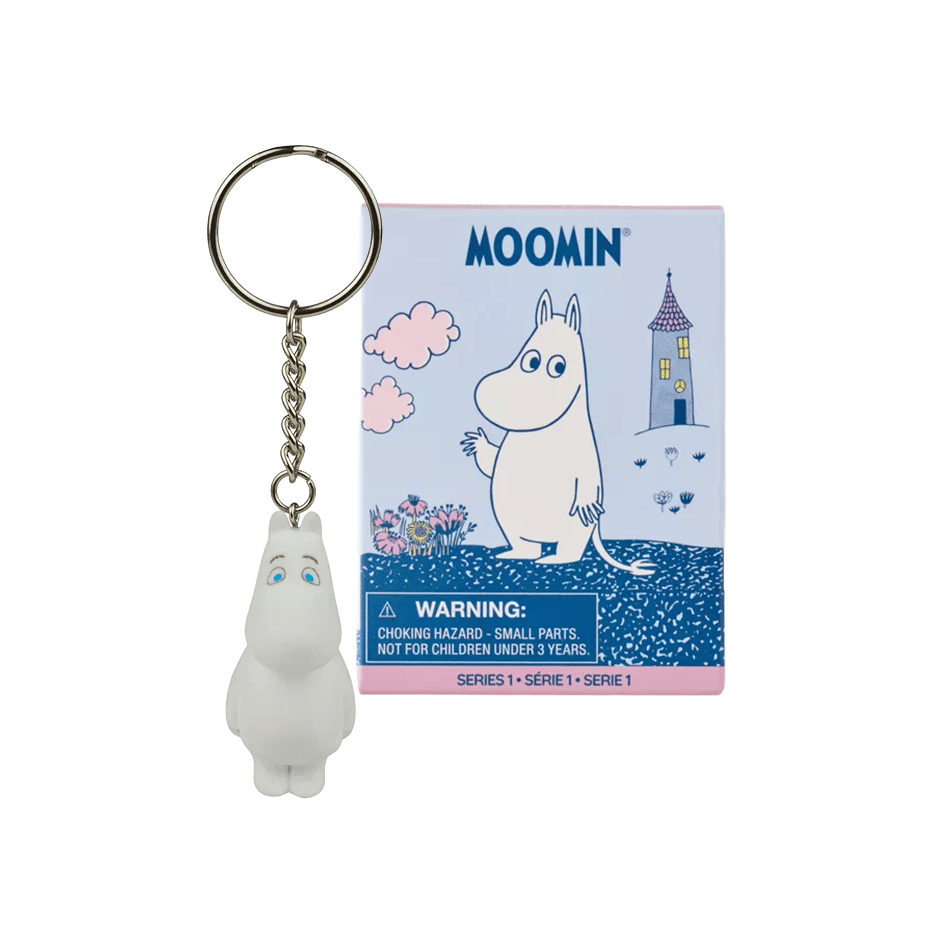 Moomin Flocked Keychain Blind Box