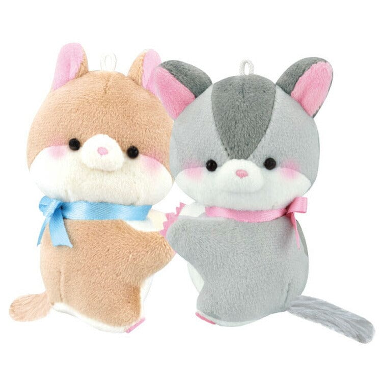 Flying Squirrel Best Friends Keychain Set