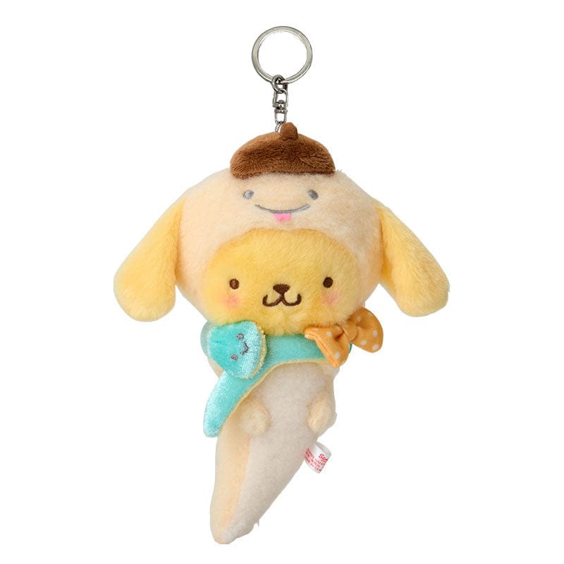 Pompompurin 2025 Year of the Snake Plush Keychain