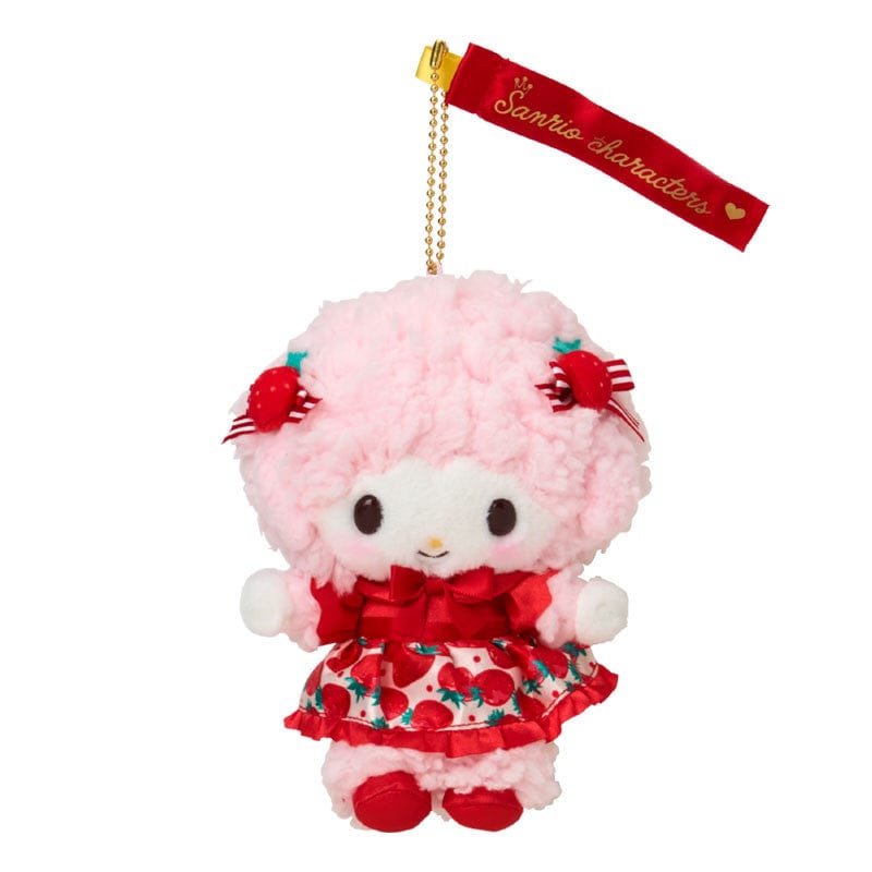 My Sweet Piano Strawberry News 50th Anniversary Plush Keychain