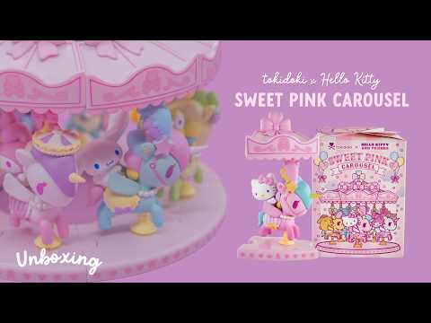 tokidoki x Hello Kitty & Friends Sweet Pink Carousel Series Blind Box