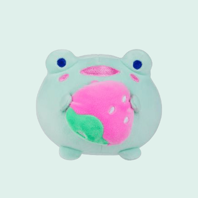 Friend the Frog Strawberry Rainylune Plush