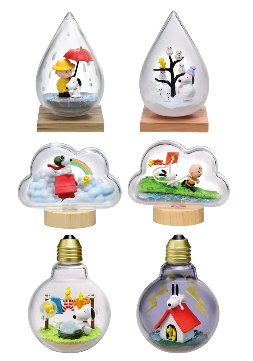 Snoopy Weather Terrarium Re-ment Blind Box
