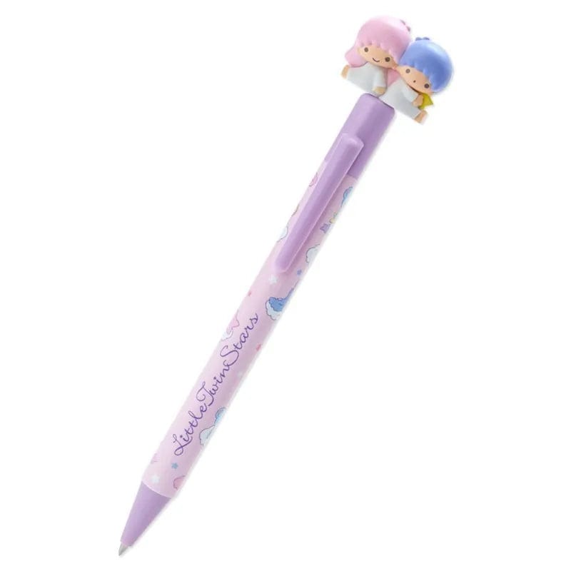 Little Twin Stars Mascot Topper Ballpoint Pen