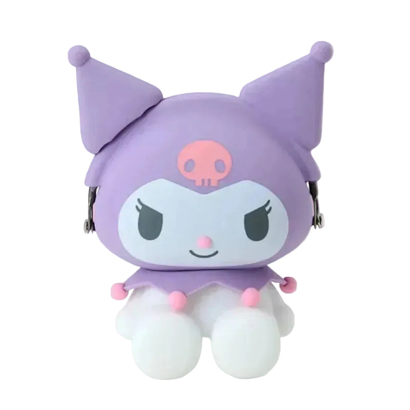 Kuromi Clasp Style Coin Purse 3D POCHI