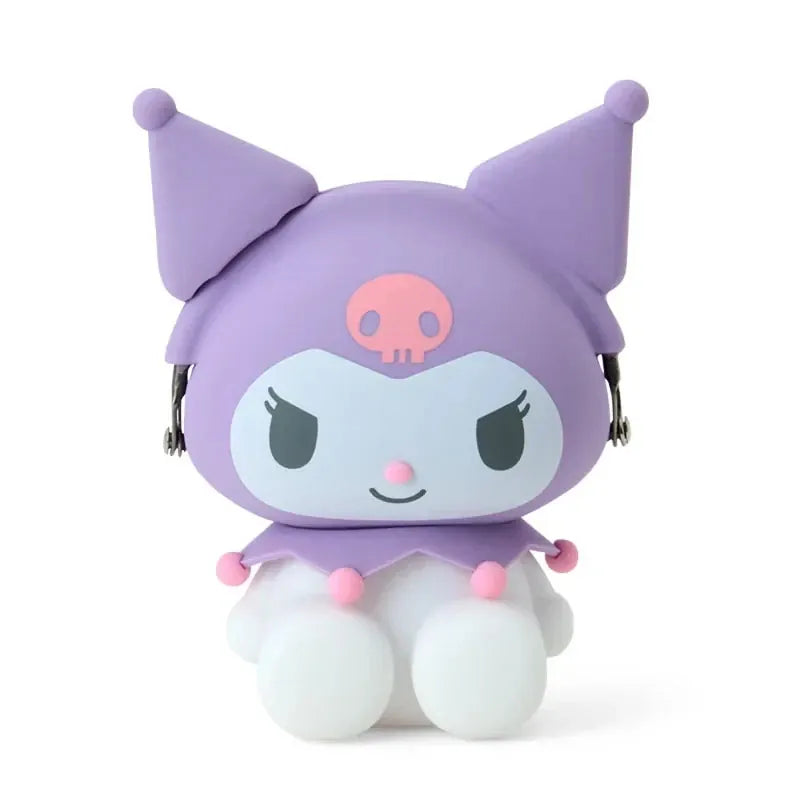 Kuromi Clasp Style Coin Purse 3D POCHI