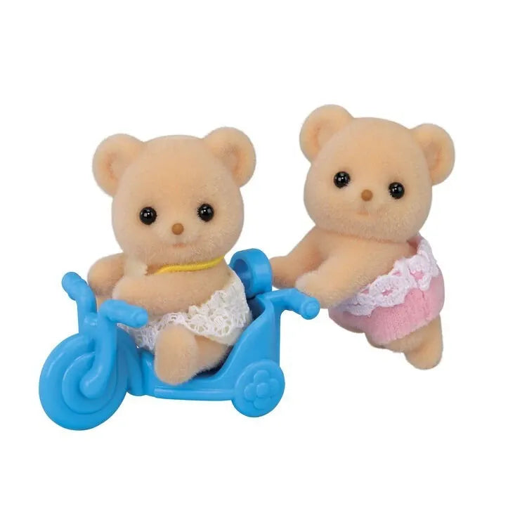 Biscuit Bear Twins Calico Critters Figures
