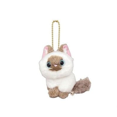 Konyankoron Cat Plush Keychain- Ragdoll