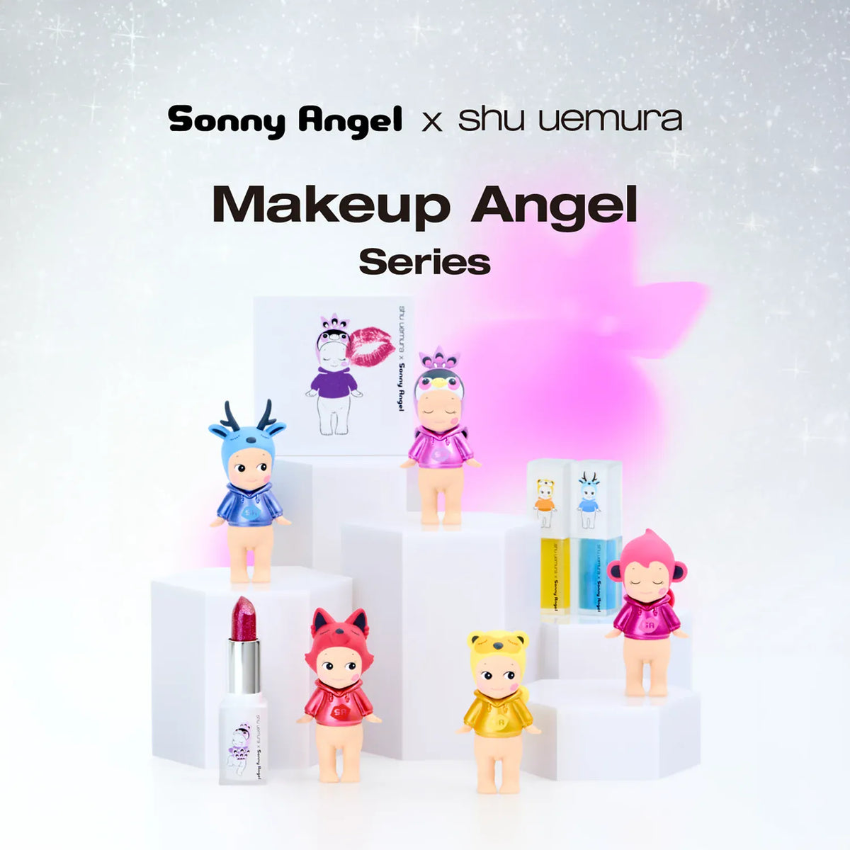 Sonny Angel x Shu Uemura Makeup Mini Figure Blind Box