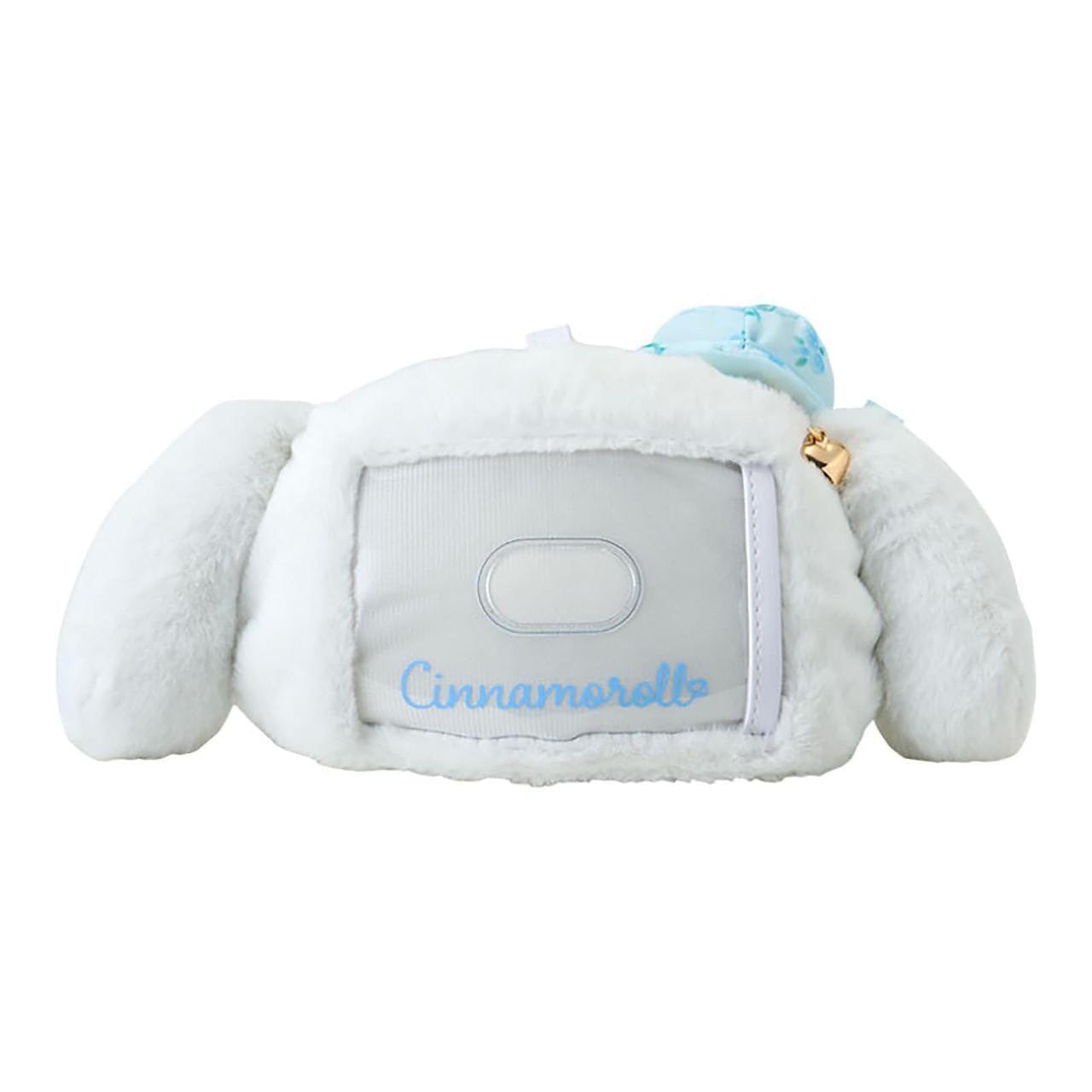 Cinnamoroll Rose Card Holder Keychain