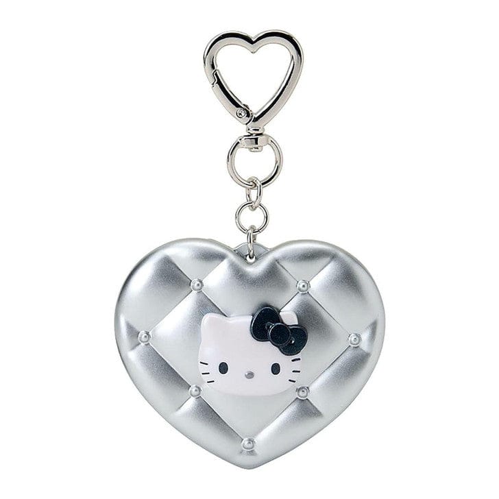 Hello Kitty Metallic Mirror Heart Keychain
