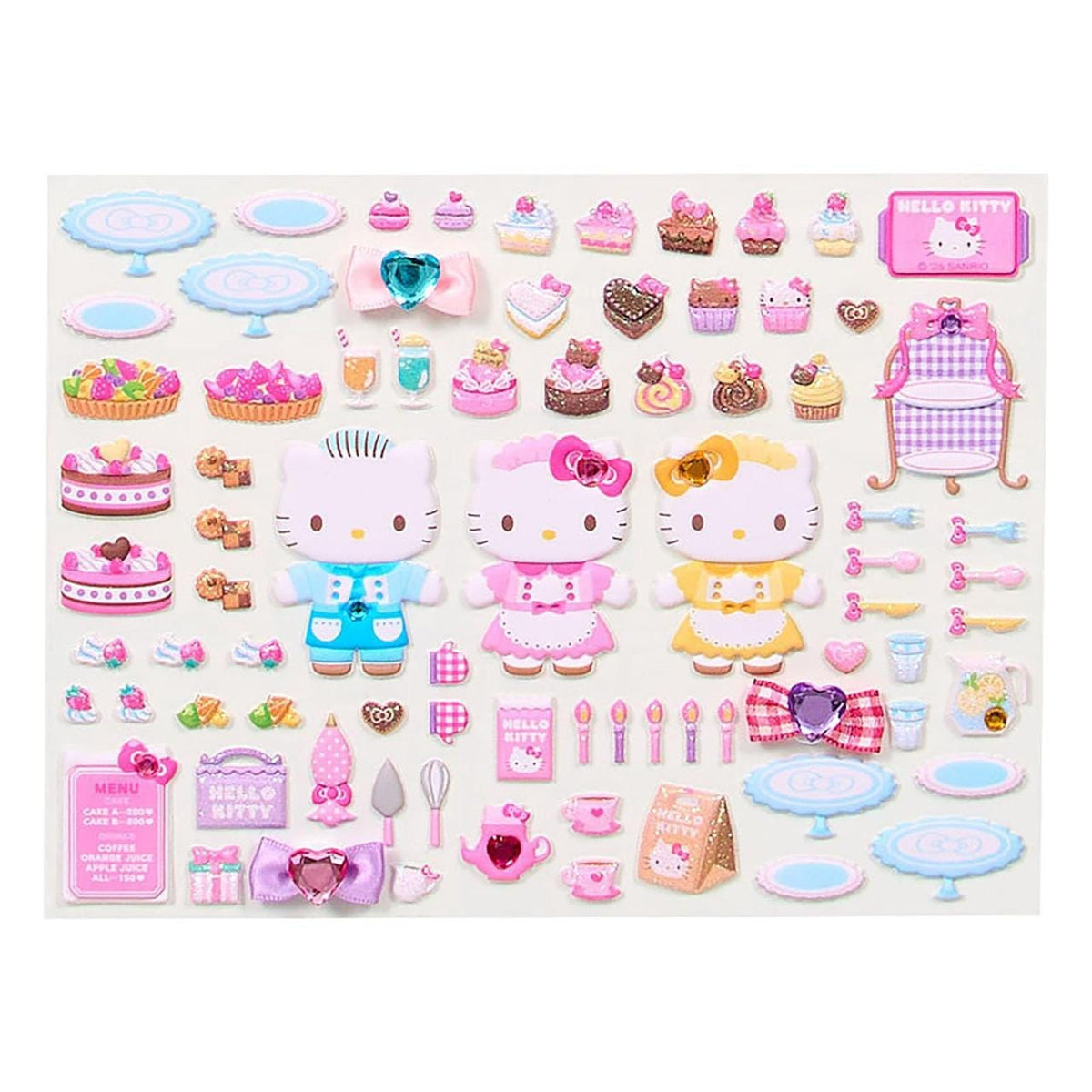 Hello Kitty Enjoyable Sticker Set