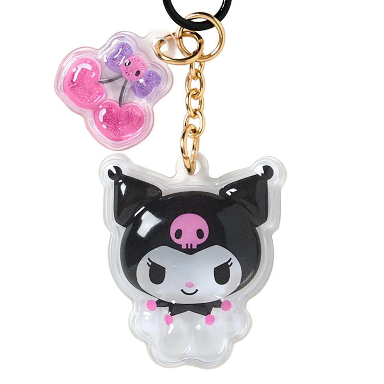 Kuromi Acrylic Niko Niko Duo Keychain