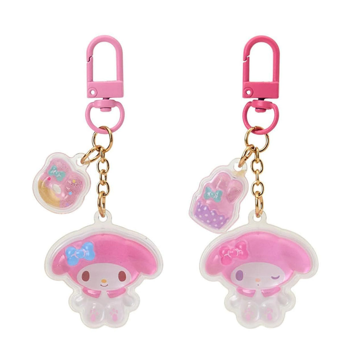 My Melody Acrylic Niko Niko Duo Keychain