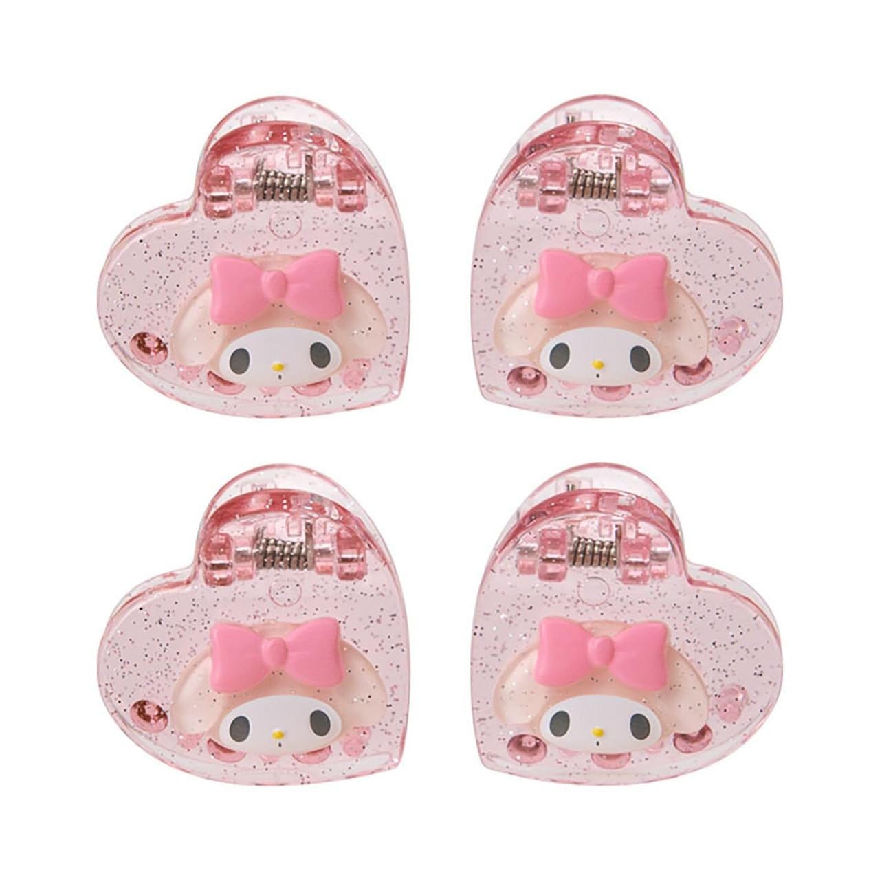 My Melody Heart Hair Clipn Set