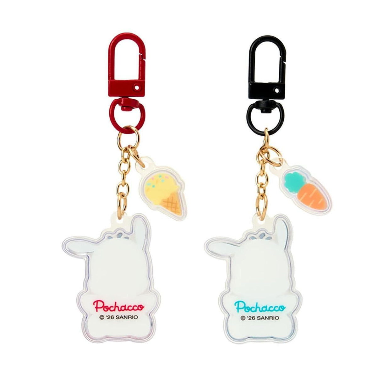 Pochacco Acrylic Niko Niko Duo Keychain