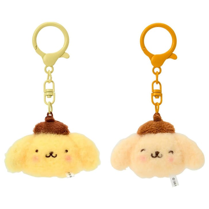 Pompompurin Fluffy Duo Keychain