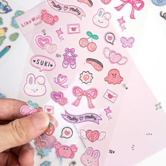 Like Wappen Seal Embroidery Sticker