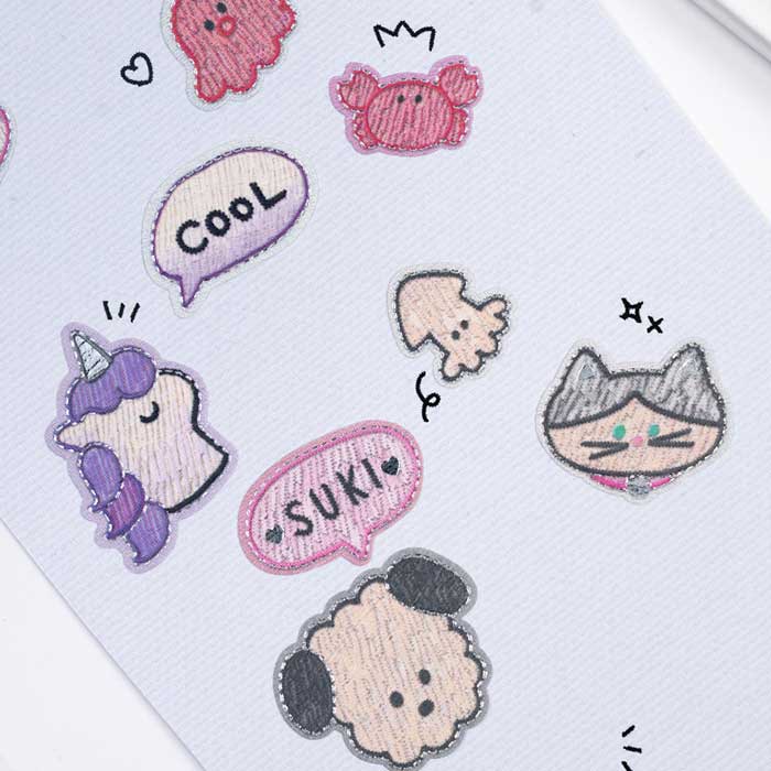 Like Wappen Seal Embroidery Sticker