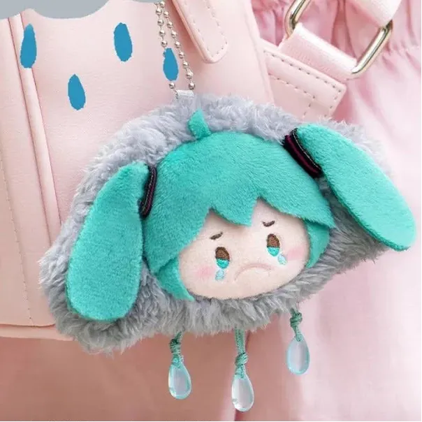 Hatsune Miku Wayaya Weather & Mood Series Big Head Plush Pendant Blind Box