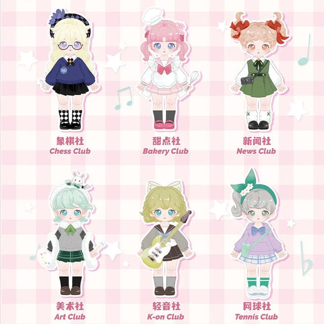 Teennar High School Student Club Ball Jointed Doll (BJD) Blind Box