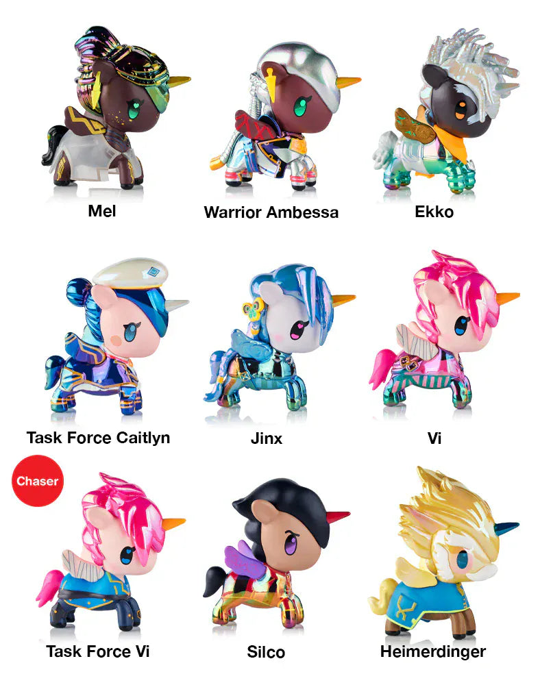 tokidoki x Arcane Unicorno Blacklight Blind Box