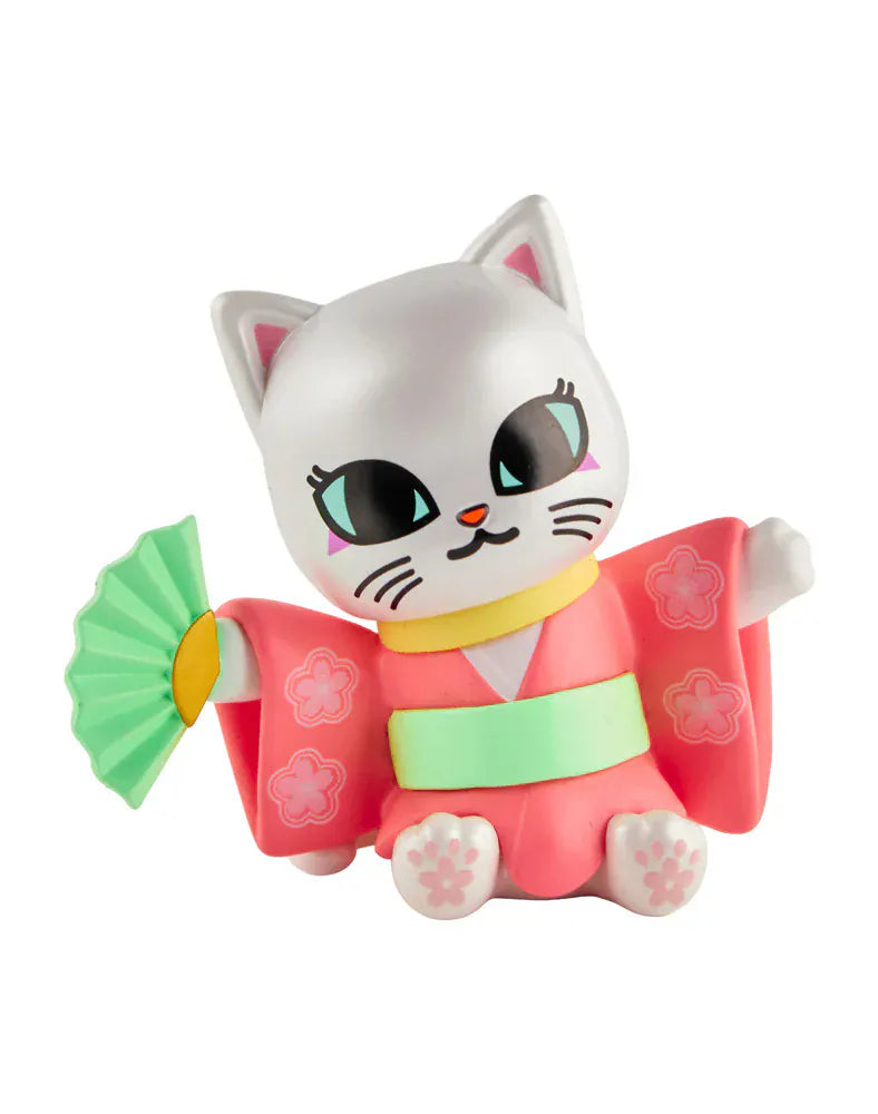 tokidoki Cherry Blossom Cats Mini Figure Blind Box