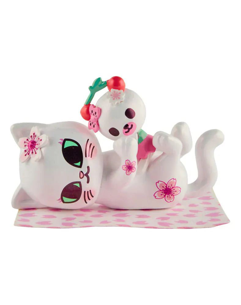 tokidoki Cherry Blossom Cats Mini Figure Blind Box