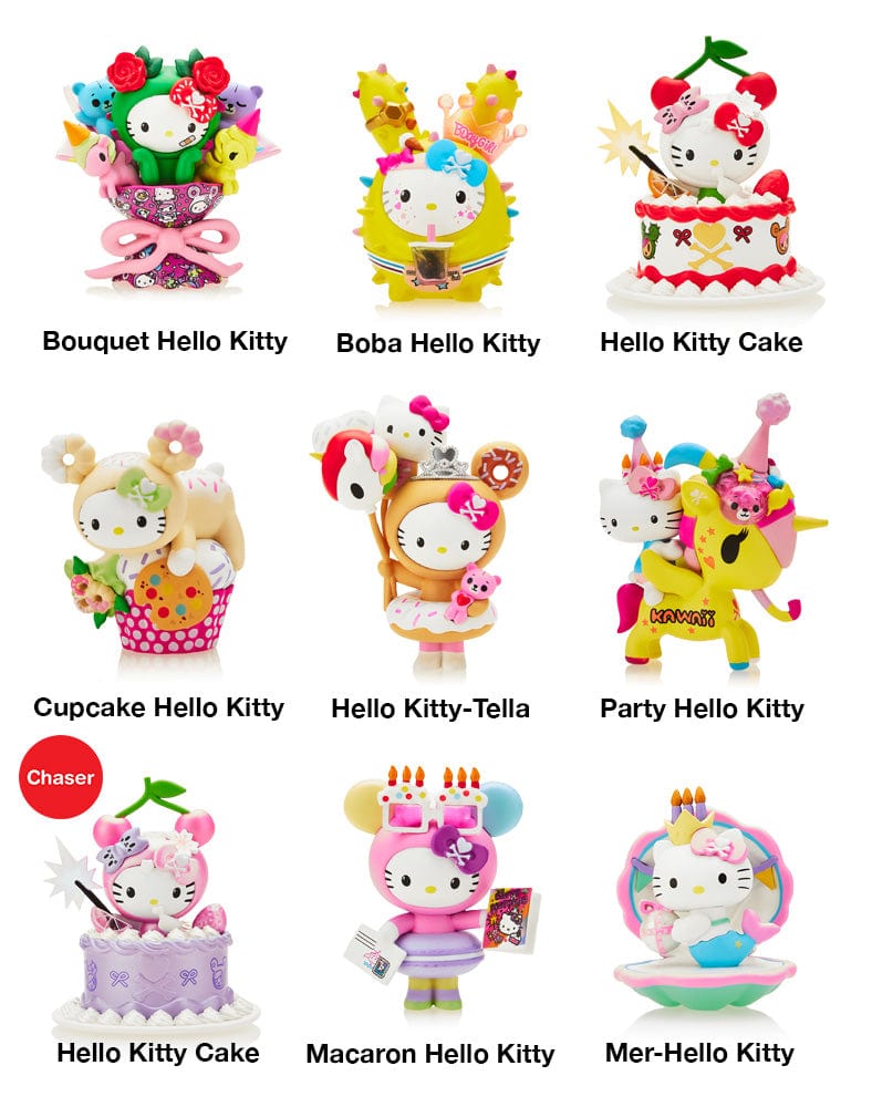 tokidoki x Hello Kitty 50th Birthday Blind Box