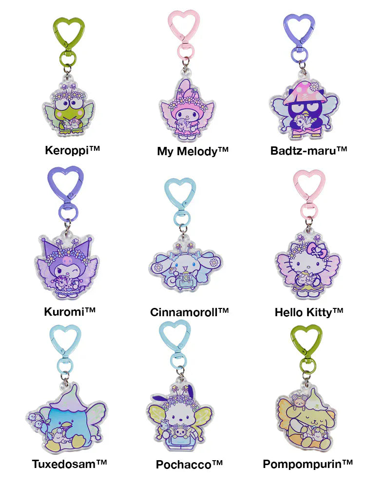 tokidoki x Hello Kitty Friends Butterfly Garden Carabiner Blind Box