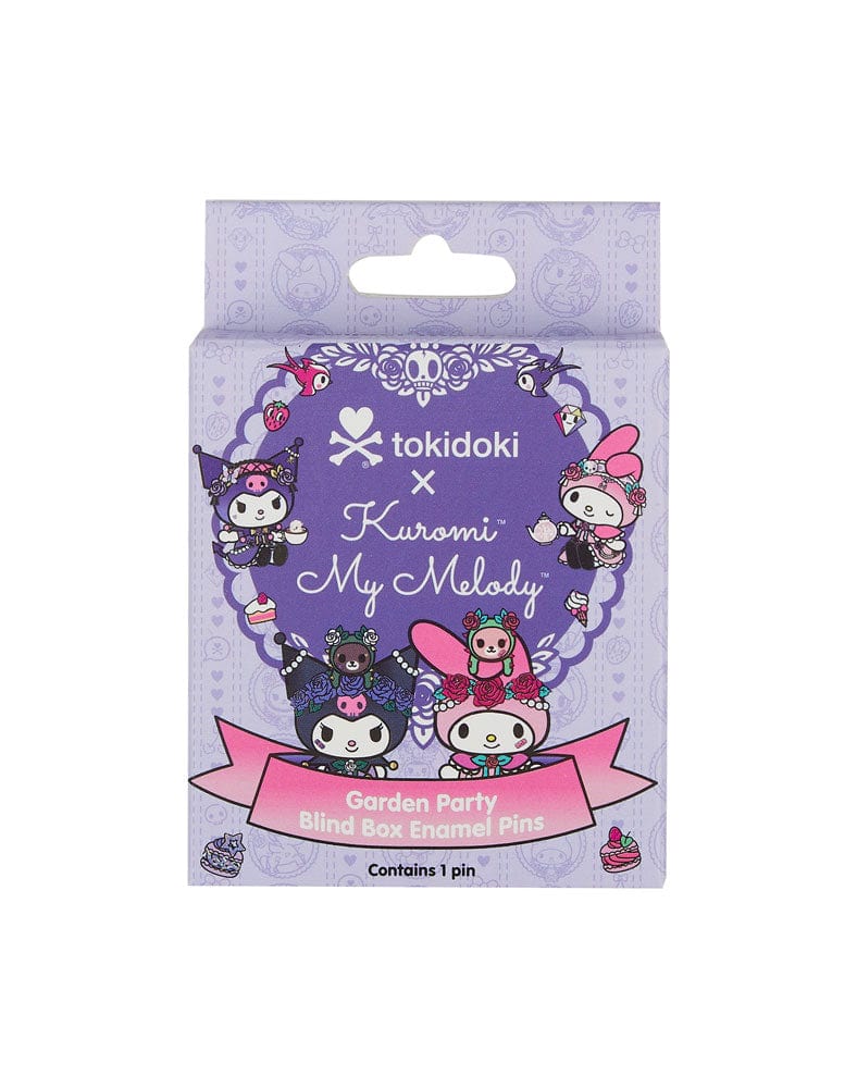 tokidoki x Kuromi &amp; My Melody Garden Party Enamel Pin Blind Box