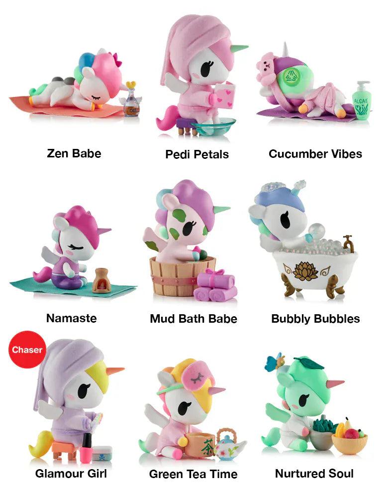 tokidoki Spa Day Unicorno Mini Figure Blind Box