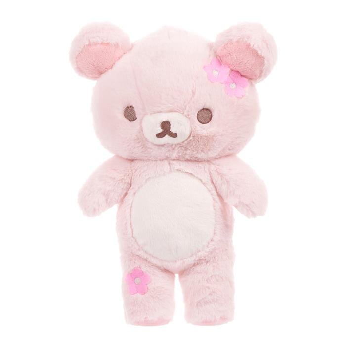 Rilakkuma Cherry Blossom Pink 15" Plush