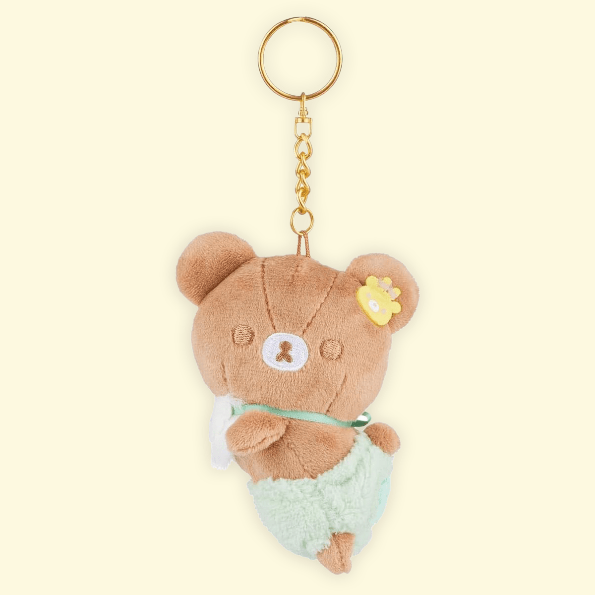 Chairoikoguma Minna De Usausababy Plush Keychain