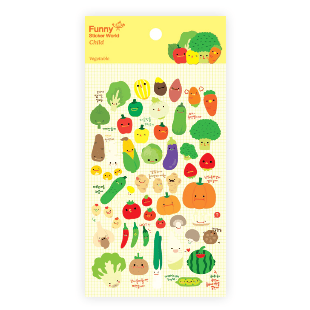 Vegetable Garden Stickers