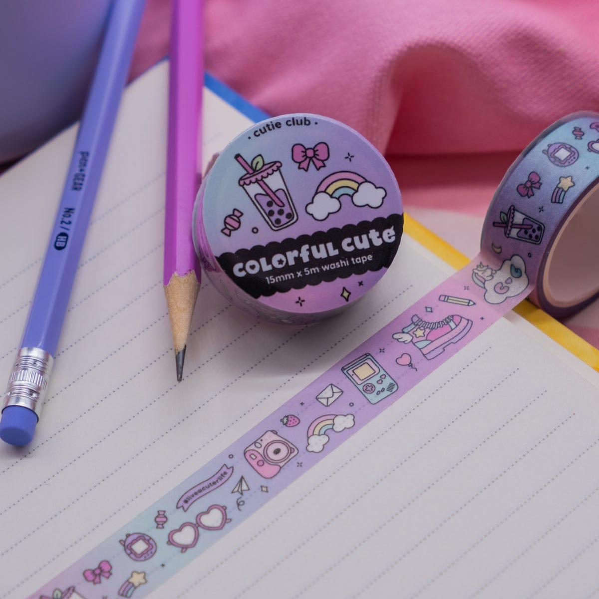 Cutie Club Collection Washi Tape