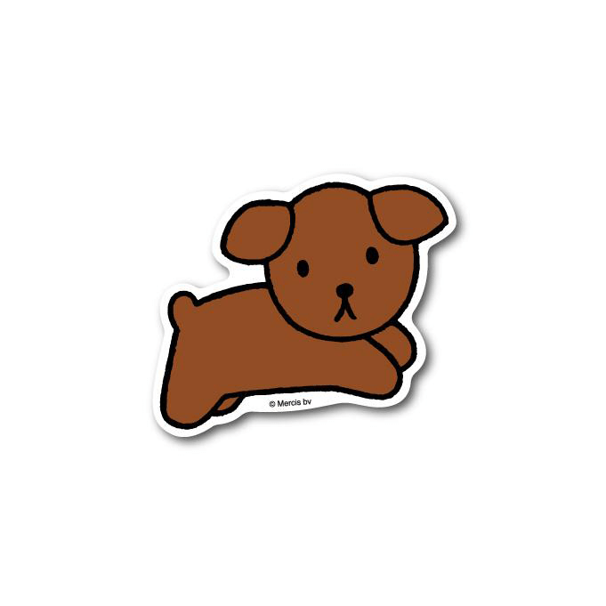 Snuffy Paiting Die Cut Sticker