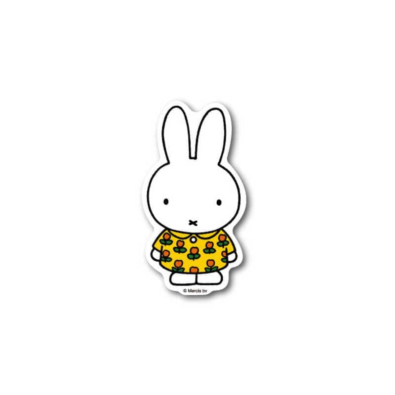 Miffy Flower Dress Mini Die Cut Sticker