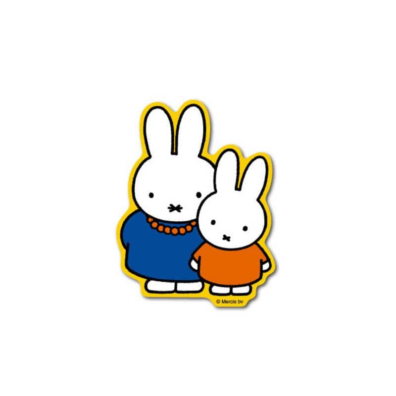 Miffy &amp; Mama Die Cut Sticker